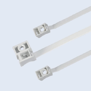 Fixed lock type cable tie